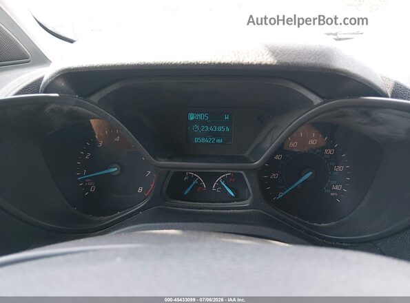 NM0LE7E72H1322798 2017 FORD TRANSIT CONNECT White Widok tylnych siedzeń