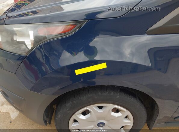 NM0LE7E74H1320504 2017 FORD TRANSIT CONNECT Dark Blue Вид спереди