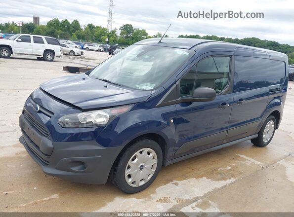 NM0LE7E74H1320504 2017 FORD TRANSIT CONNECT Dark Blue Передняя левая четверть