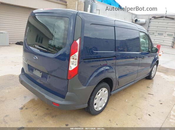 NM0LE7E74H1320504 2017 FORD TRANSIT CONNECT Dark Blue Задняя правая четверть