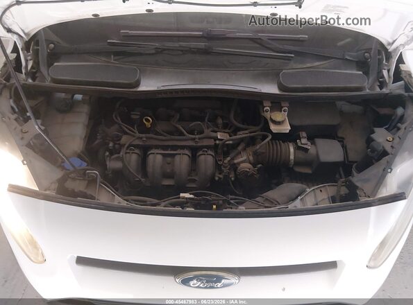 NM0LE7E74H1322799 2017 FORD TRANSIT CONNECT White Widok z tyłu