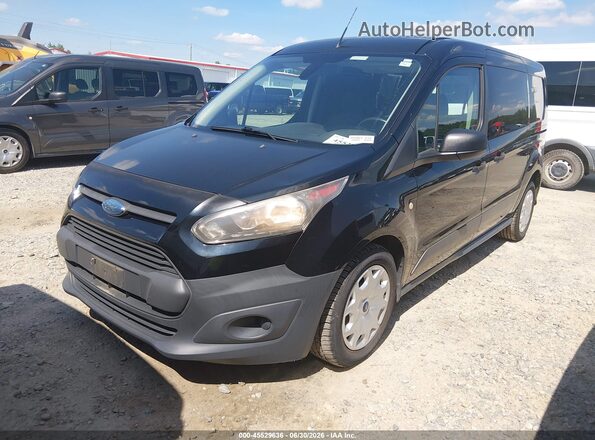 NM0LE7E77J1340428 2018 FORD TRANSIT CONNECT Black Przód lewy