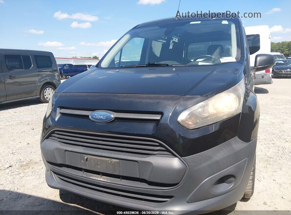 NM0LE7E77J1340428 2018 FORD TRANSIT CONNECT Black Widok zestawu wskaźników