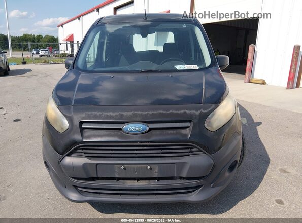 NM0LE7E77J1340431 2018 FORD TRANSIT CONNECT Black Widok zestawu wskaźników