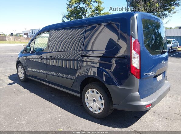 NM0LE7E79J1375472 2018 FORD TRANSIT CONNECT Blue Задня ліва чверть