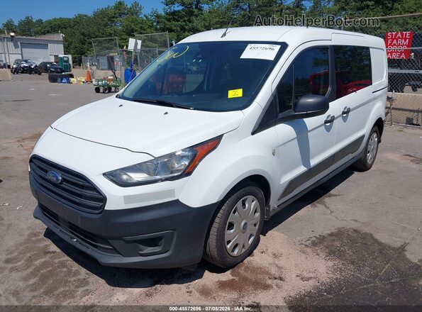 NM0LE7S21N1506375 2022 FORD TRANSIT CONNECT Белый Передняя левая четверть