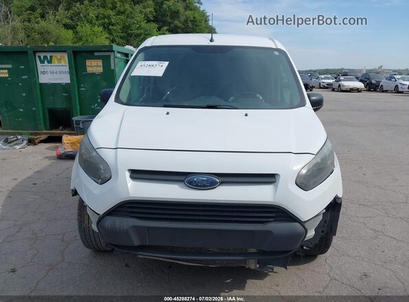NM0LS6E74H1293159 2017 FORD TRANSIT CONNECT White Widok zestawu wskaźników