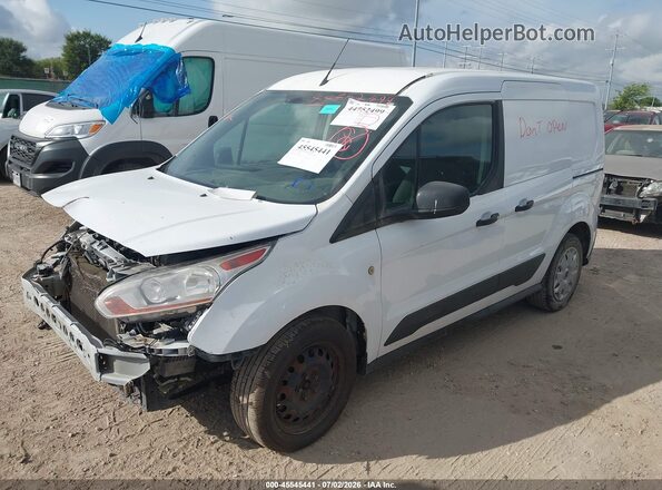 NM0LS6F70G1234378 2016 FORD TRANSIT CONNECT White წინა მარცხენა ხედი სამი მეოთხედიდან