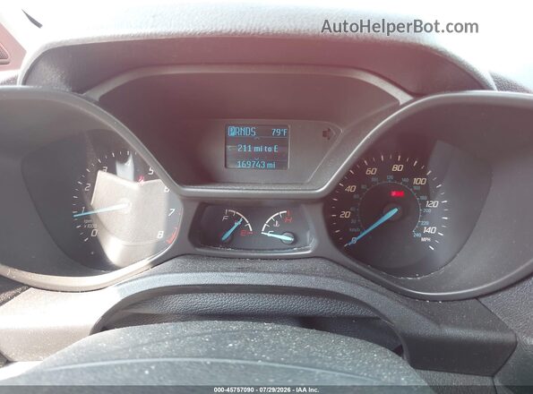 NM0LS6F79J1374078 2018 FORD TRANSIT CONNECT Red Vista de los asientos traseros