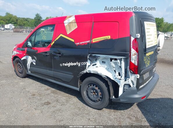 NM0LS6F79J1374078 2018 FORD TRANSIT CONNECT Red Trasero izquierdo