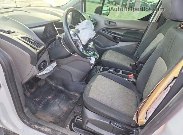NM0LS6S28N1545953 2022 FORD TRANSIT Белый Вид салона спереди