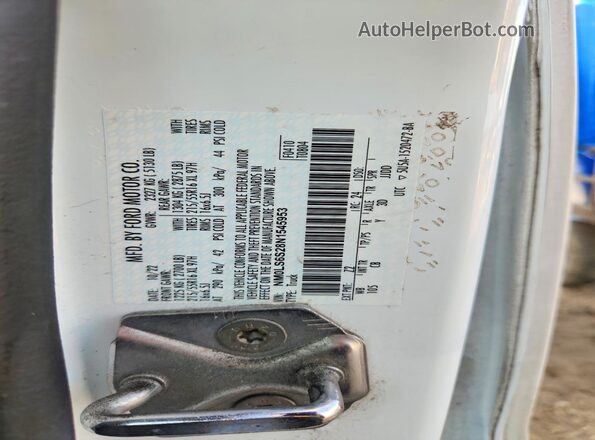NM0LS6S28N1545953 2022 FORD TRANSIT Белый Панорамный вид салона 360°