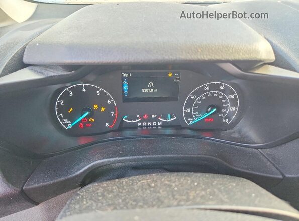 NM0LS6S28N1545953 2022 FORD TRANSIT Белый Вид щитка приборов