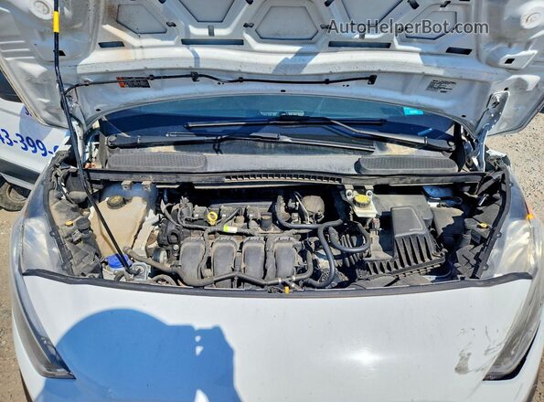 NM0LS7E22K1405474 2019 FORD TRANSIT White ძრავის განყოფილების ხედი