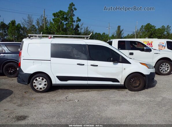 NM0LS7E25L1463886 2020 FORD TRANSIT CONNECT White Вид задньої частини салону