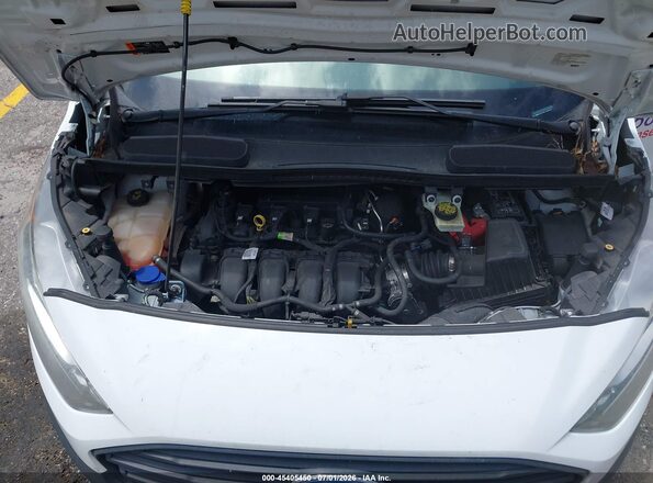 NM0LS7E25L1463886 2020 FORD TRANSIT CONNECT White Вид ззаду