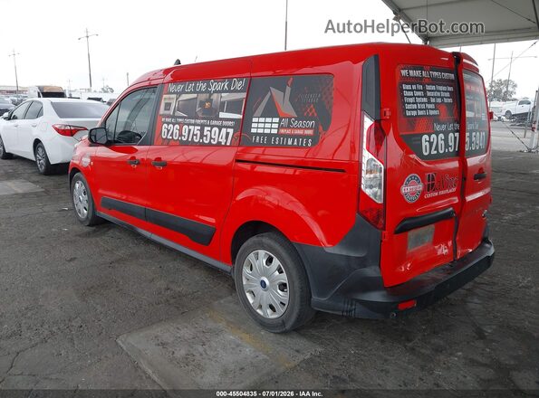 NM0LS7E25L1474936 2020 FORD TRANSIT CONNECT Red Задня ліва чверть
