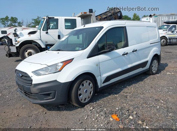 NM0LS7E27K1429138 2019 FORD TRANSIT CONNECT White წინა მარცხენა ხედი სამი მეოთხედიდან
