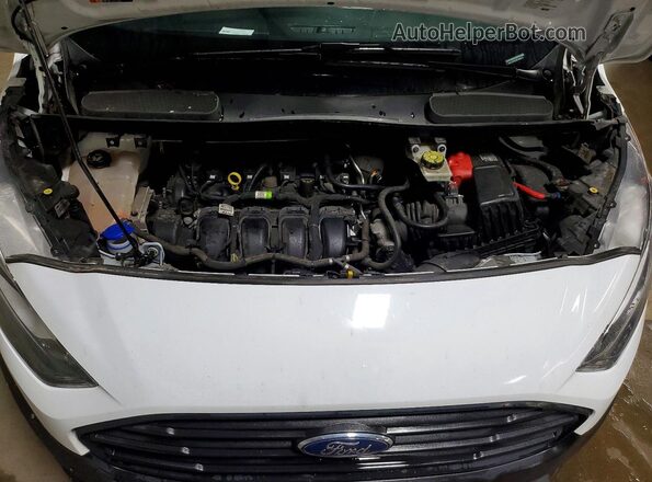 NM0LS7E27M1484613 2021 FORD TRANSIT White უკანა სალონის ხედი