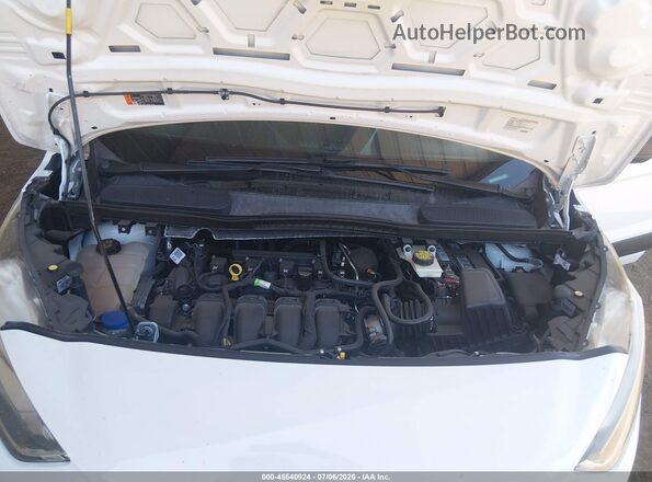 NM0LS7E28K1400201 2019 FORD TRANSIT CONNECT White Հետևի տեսք