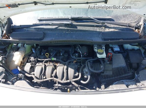 NM0LS7E28K1413143 2019 FORD TRANSIT CONNECT White Вид ззаду