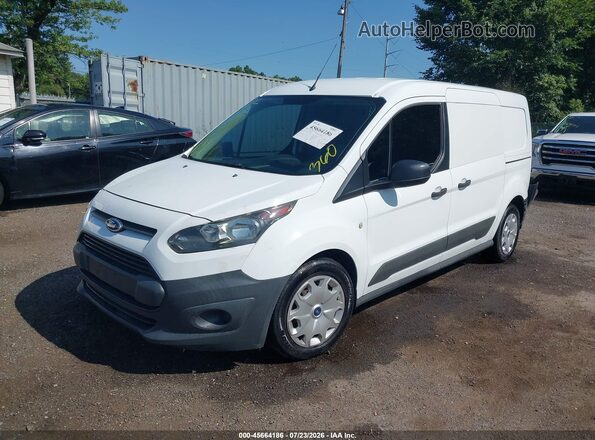 NM0LS7E70G1268084 2016 FORD TRANSIT CONNECT White Առջևի ձախ երեք քառորդ տեսարան