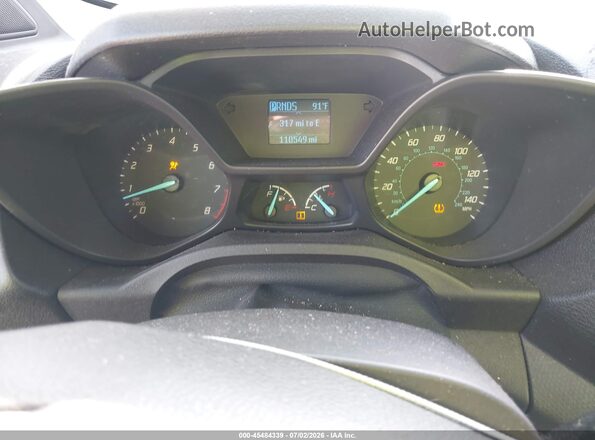 NM0LS7E70H1298980 2017 FORD TRANSIT CONNECT White Widok tylnych siedzeń