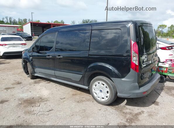 NM0LS7E71G1288568 2016 FORD TRANSIT CONNECT Black Tył lewy