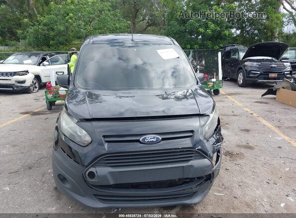 NM0LS7E71G1288568 2016 FORD TRANSIT CONNECT Black Widok wnętrza z tyłu