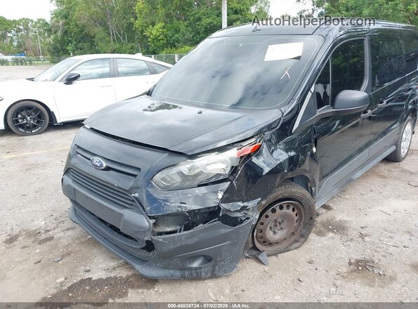 NM0LS7E71G1288568 2016 FORD TRANSIT CONNECT Black Widok z przodu