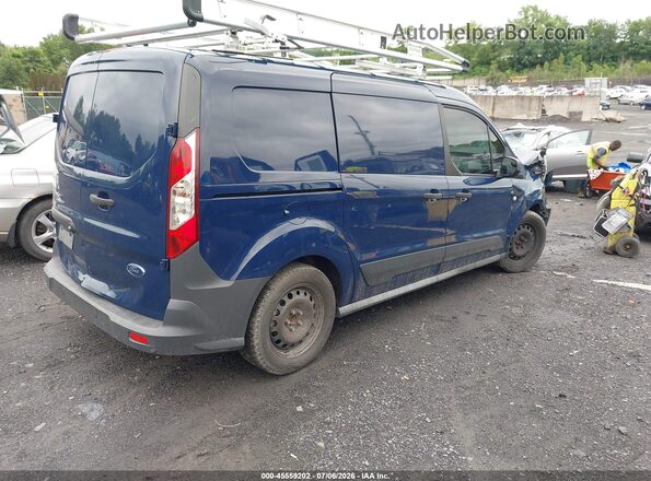 NM0LS7E73J1360944 2018 FORD TRANSIT CONNECT Blue Trasero derecho
