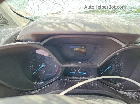 NM0LS7E74H1293698 2017 FORD TRANSIT White Instrument cluster view