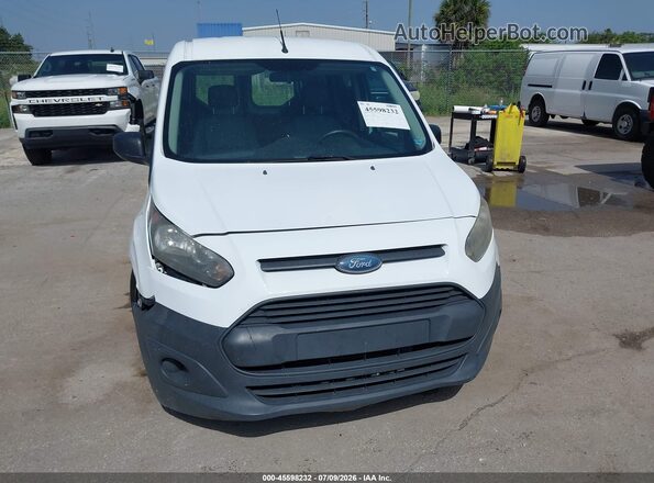 NM0LS7E74J1369796 2018 FORD TRANSIT CONNECT Белый Вид спереди