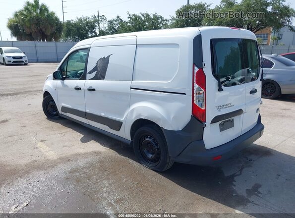 NM0LS7E74J1369796 2018 FORD TRANSIT CONNECT Белый Задняя левая четверть