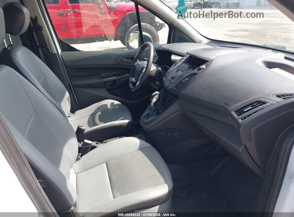 NM0LS7E74J1369796 2018 FORD TRANSIT CONNECT Белый Вид салона спереди