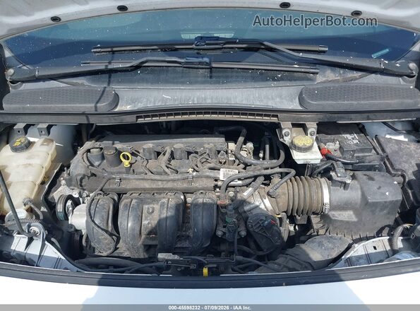 NM0LS7E74J1369796 2018 FORD TRANSIT CONNECT Белый Вид сзади