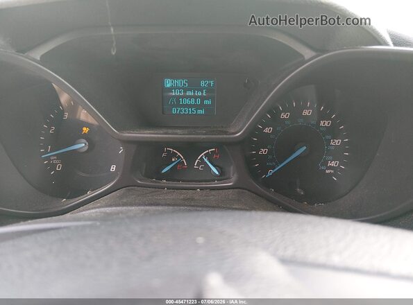 NM0LS7E74J1380684 2018 FORD TRANSIT CONNECT White Vista de los asientos traseros