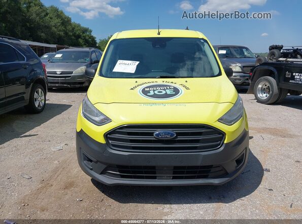 NM0LS7E74K1419839 2019 FORD TRANSIT CONNECT Желтый Вид щитка приборов