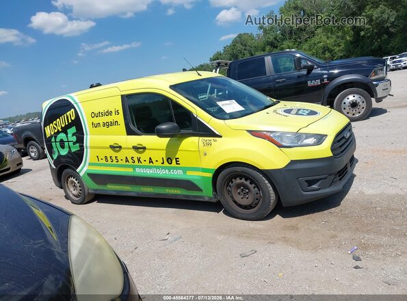 NM0LS7E74K1419839 2019 FORD TRANSIT CONNECT Желтый Вид задней части салона