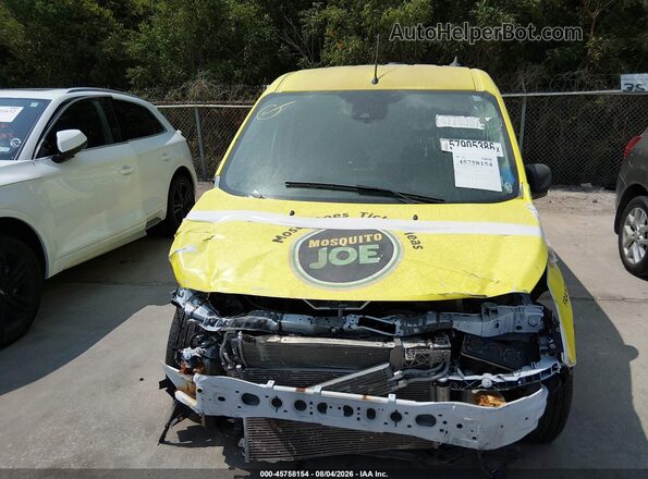 NM0LS7E74L1449909 2020 FORD TRANSIT CONNECT Yellow Widok z przodu