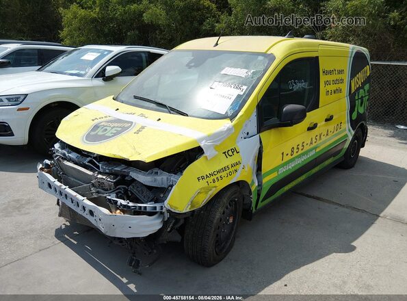 NM0LS7E74L1449909 2020 FORD TRANSIT CONNECT Yellow Przód lewy