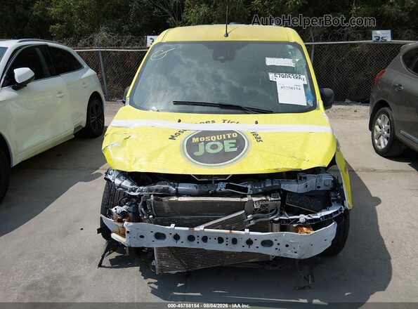 NM0LS7E74L1449909 2020 FORD TRANSIT CONNECT Yellow Widok deski rozdzielczej