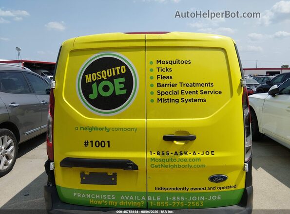 NM0LS7E74L1449909 2020 FORD TRANSIT CONNECT Yellow 