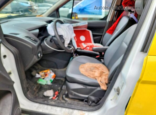 NM0LS7E75J1348942 2018 FORD TRANSIT Желтый Вид салона спереди