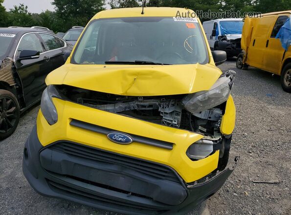 NM0LS7E75J1348942 2018 FORD TRANSIT Желтый Вид спереди