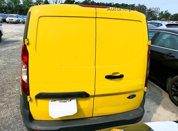 NM0LS7E75J1348942 2018 FORD TRANSIT Желтый Вид сзади