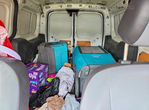 NM0LS7E75J1348942 2018 FORD TRANSIT Желтый Вид задних сидений