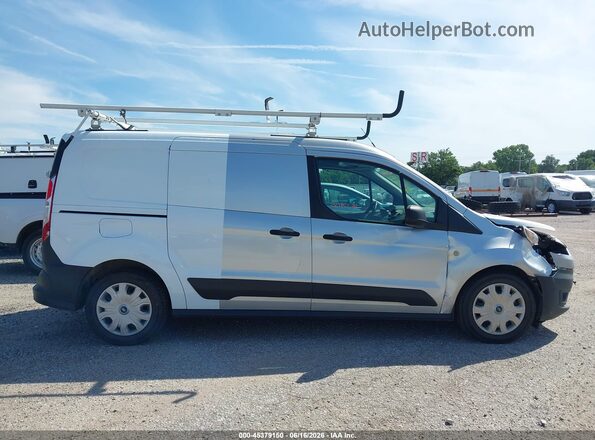 NM0LS7E76L1462371 2020 FORD TRANSIT CONNECT Серебряный Вид задней части салона