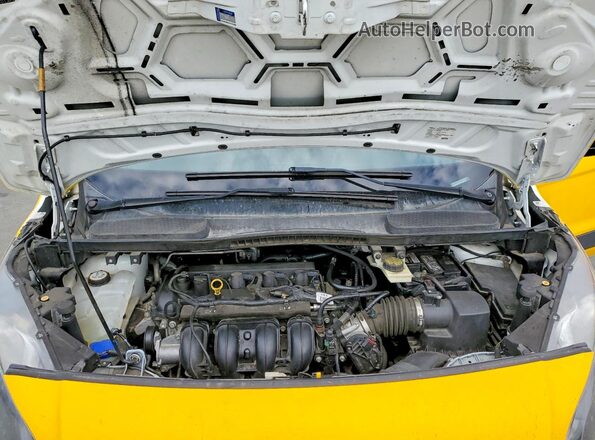 NM0LS7E77H1303771 2017 FORD TRANSIT Yellow Widok komory silnika