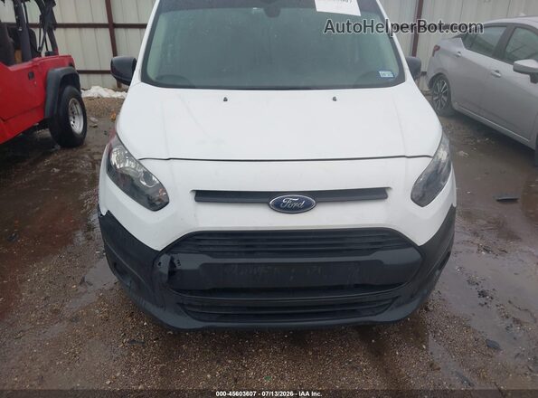 NM0LS7E77J1377682 2018 FORD TRANSIT CONNECT White Widok zestawu wskaźników
